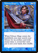 Tribute Mage (Retro Frame) (MH1-010) - Modern Horizons 1 Timeshifts Etched Foil