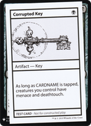 Corrupted Key [Mystery Booster Playtest Cards]