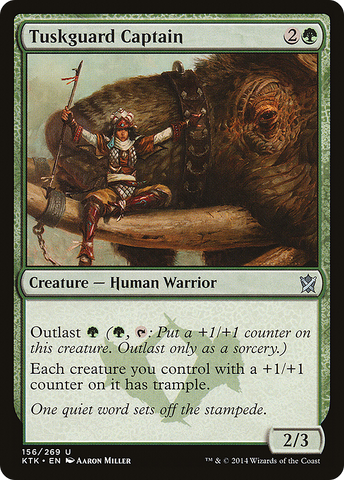 Tuskguard Captain [Khans of Tarkir]