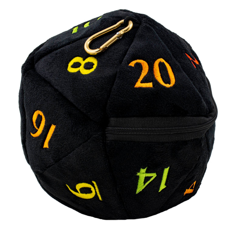 Ultra PRO: Dice Bag - Plush D20 (Rainbow)