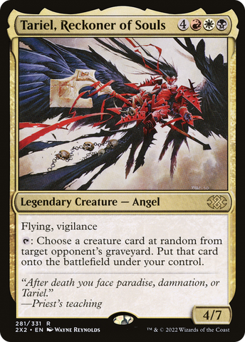 Tariel, Reckoner of Souls [Double Masters 2022]