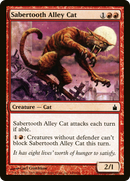 Sabertooth Alley Cat [Ravnica: City of Guilds]