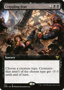 Crippling Fear (Extended Art) [Kaldheim]