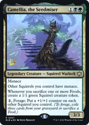 Camellia, the Seedmiser [Bloomburrow Prerelease Promos]