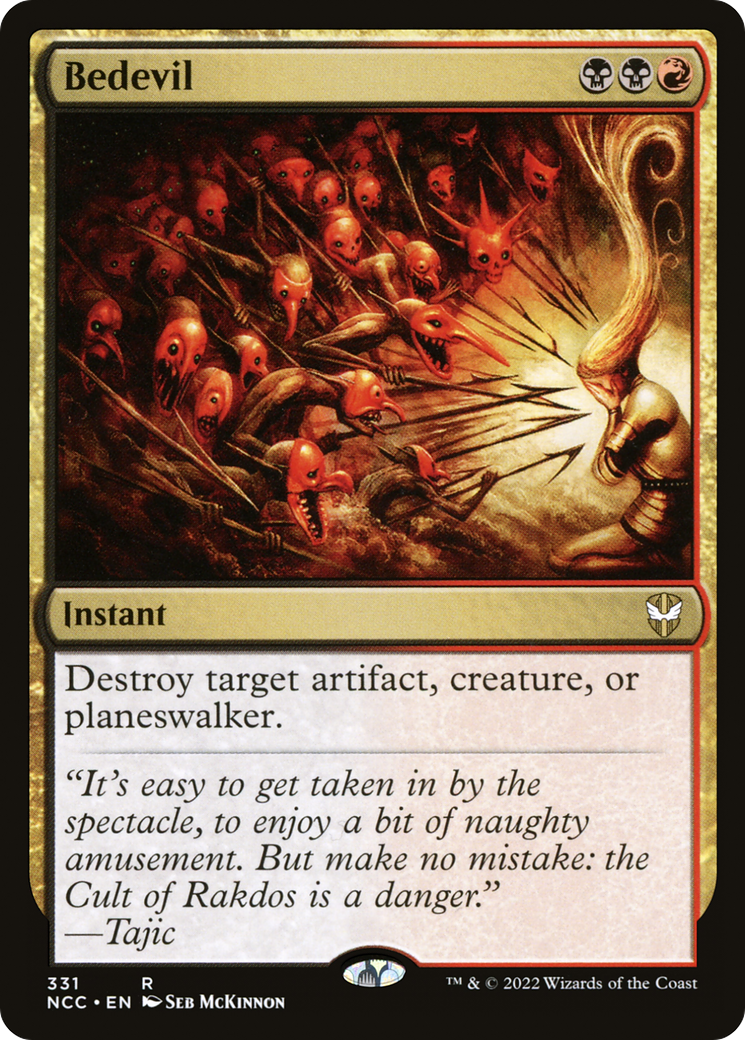 Bedevil [Streets of New Capenna Commander]