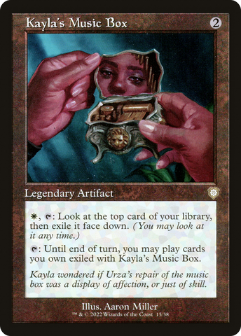 Kayla's Music Box (Retro) [The Brothers' War Commander]