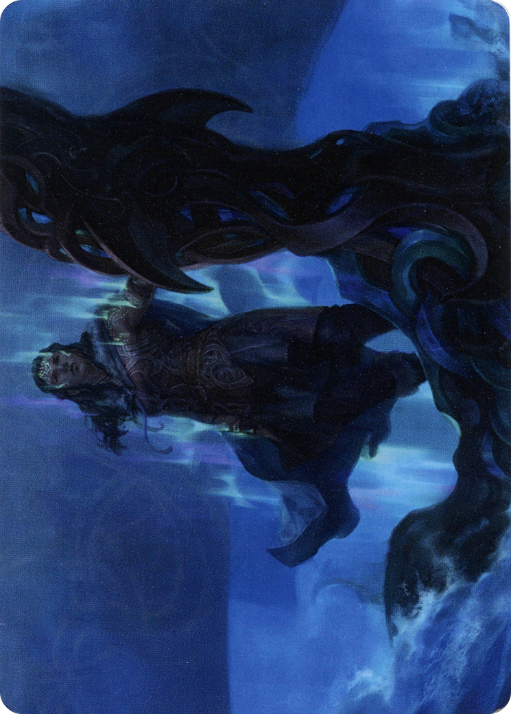 Cosima, God of the Voyage // Cosima, God of the Voyage (ASKHM-012) - Art Series: Kaldheim (Borderless) Foil