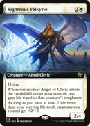 Righteous Valkyrie (Extended Art) [Kaldheim]