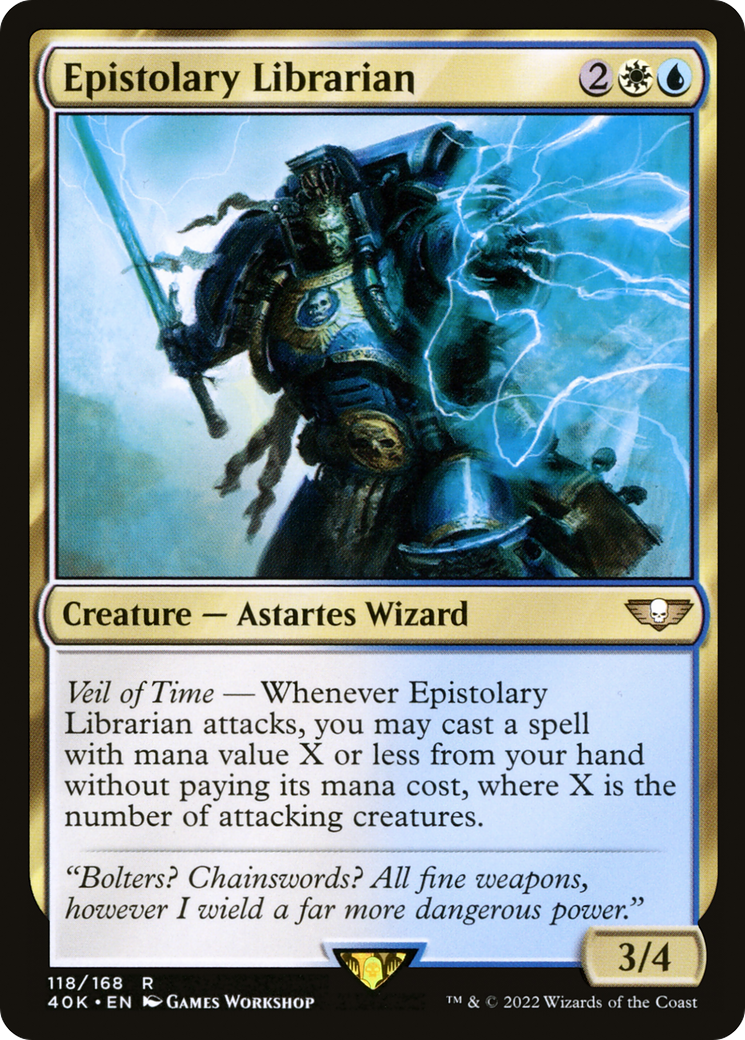 Epistolary Librarian [Warhammer 40,000]