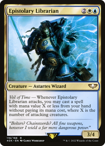 Epistolary Librarian [Warhammer 40,000]