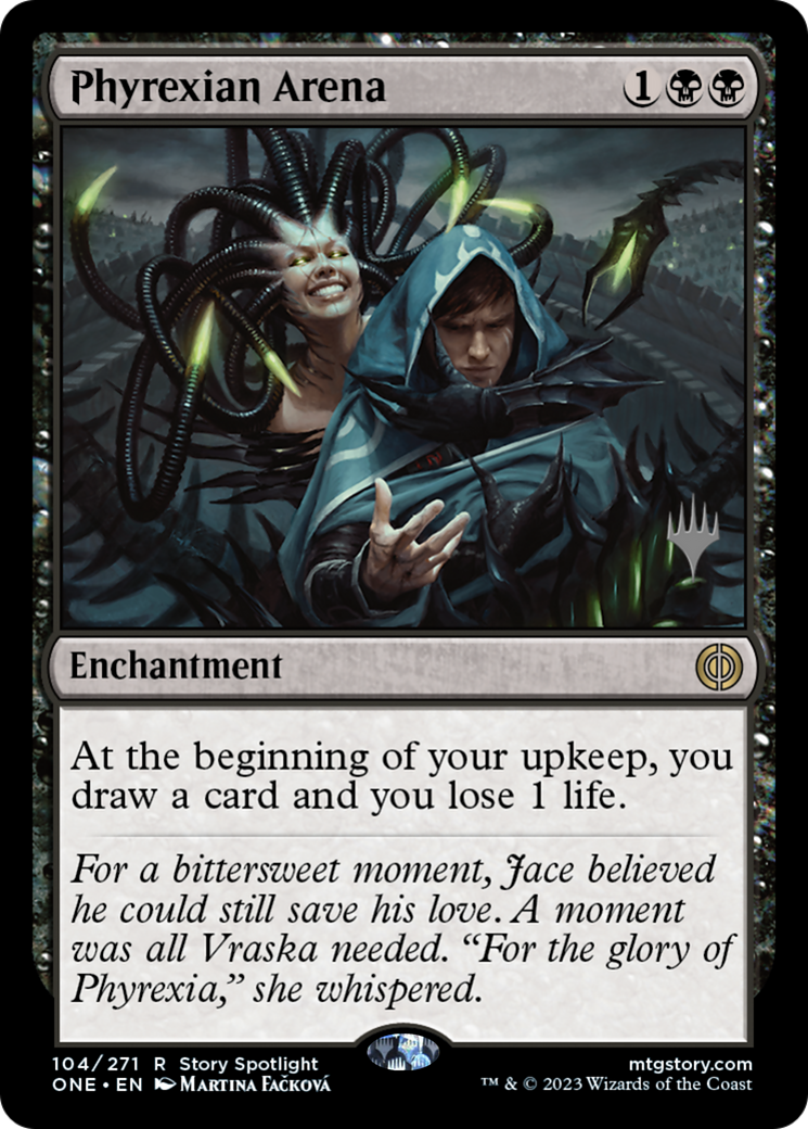 Phyrexian Arena (Promo Pack) [Phyrexia: All Will Be One Promos]