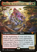 Kaima, the Fractured Calm (Extended Art) [Kamigawa: Neon Dynasty Commander]