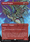 Shivan Dragon (Borderless) [Secret Lair Countdown Kit]