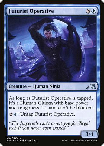 Futurist Operative [Kamigawa: Neon Dynasty]