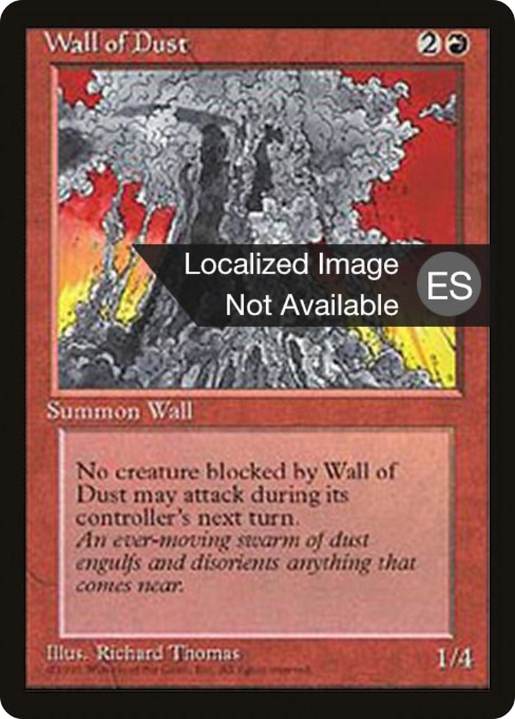 Wall of Dust [Fourth Edition (Foreign Black Border)]