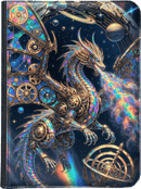Maggot Labs: 9-Pocket Zippered Binder: Aetherforge Dragon-Clockwork Sovereign