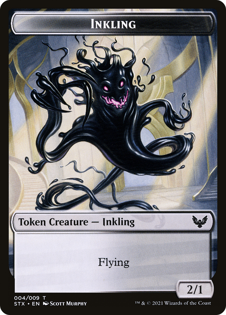 Inkling Token (STX-004) - Strixhaven: School of Mages Tokens Foil
