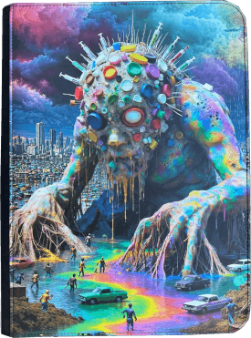 Maggot Labs: 9-Pocket Zippered Binder: Sludge Sovereign