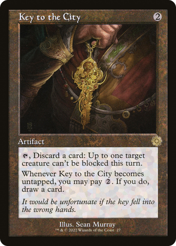 Key to the City (Retro) [The Brothers' War Retro Artifacts]