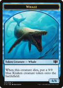 Whale // Zombie (011/036) Double-Sided Token [Commander 2014 Tokens]