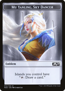 Mu Yanling, Sky Dancer Emblem [Core Set 2020 Tokens]