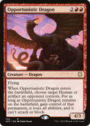 Opportunistic Dragon [Dungeons & Dragons: Adventures in the Forgotten Realms Commander]