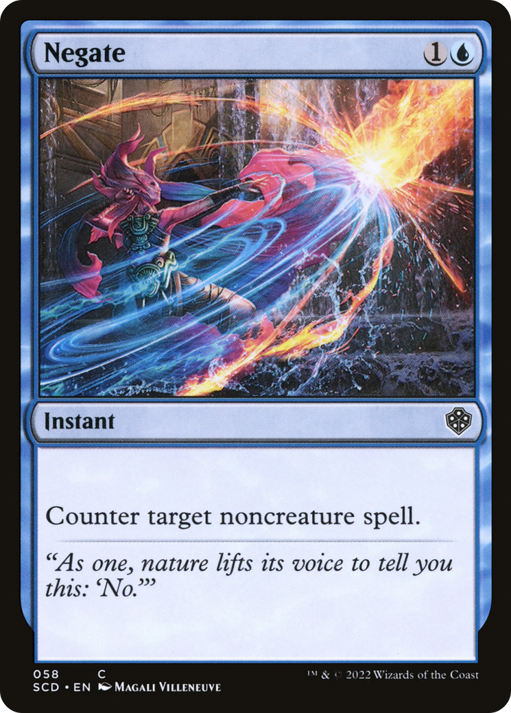 Negate [Starter Commander Decks]