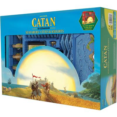 Catan 3D Edition: Seafarers + Cities & Knights Expansion