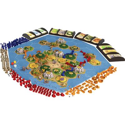 Catan 3D Edition: Seafarers + Cities & Knights Expansion