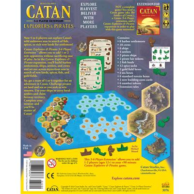 Catan: Explorers & Pirates 5-6 Player Expansion