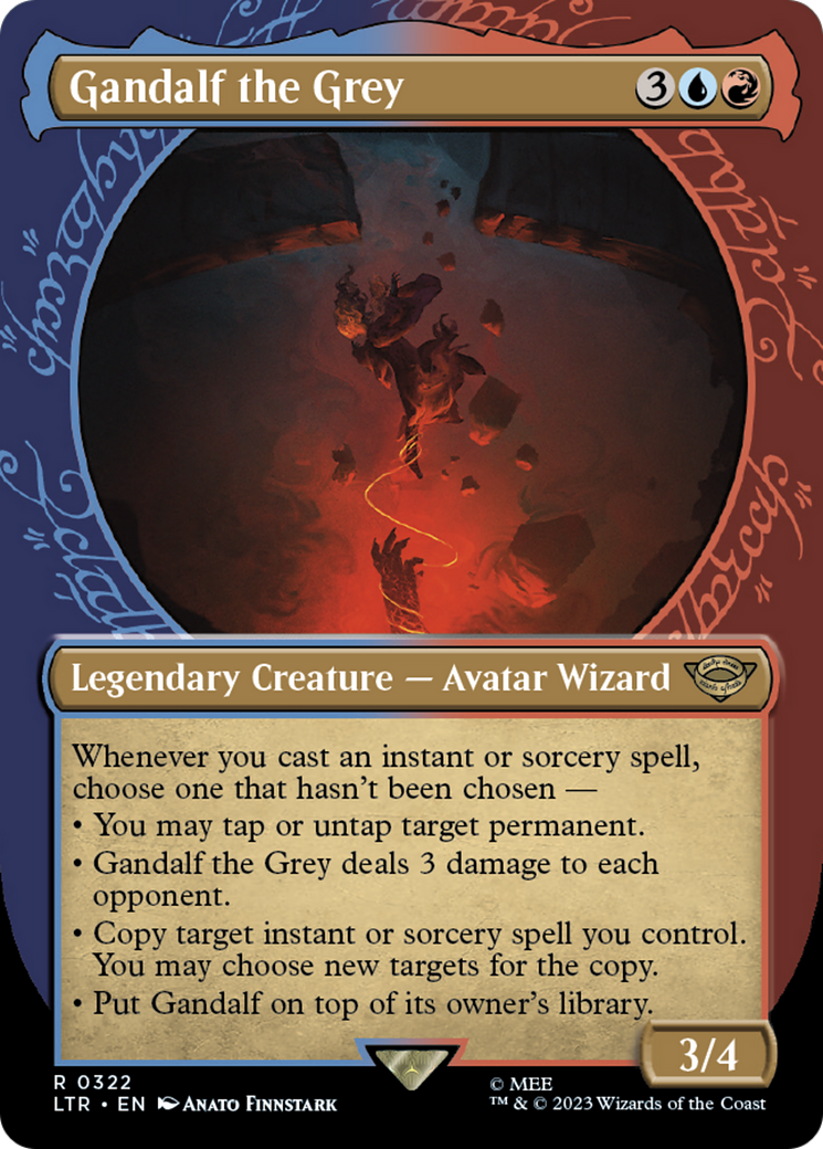 Gandalf the Grey (Showcase Ring Frame) [The Lord of the Rings: Tales of Middle-Earth]