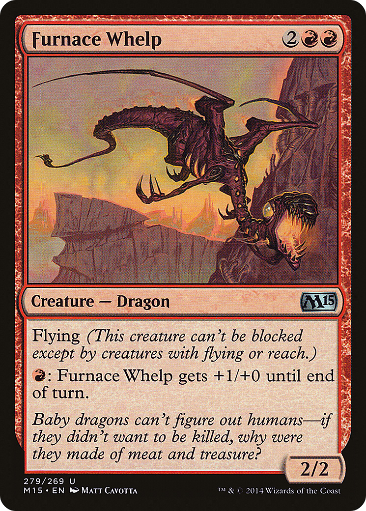 Furnace Whelp (M15-279) - Magic 2015 Foil