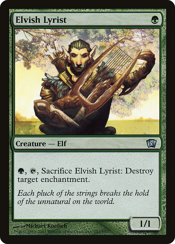 Elvish Lyrist [Eighth Edition]