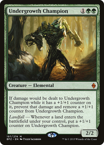 Undergrowth Champion [Battle for Zendikar]