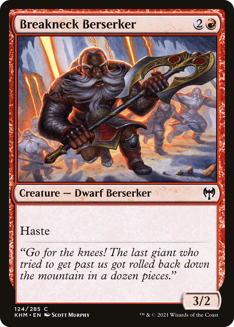 Breakneck Berserker [Kaldheim]