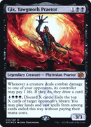 Gix, Yawgmoth Praetor [The Brothers' War Prerelease Promos]
