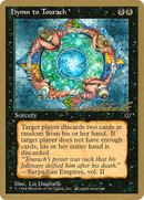 Hymn to Tourach (Circle) (Leon Lindback) [Pro Tour Collector Set]