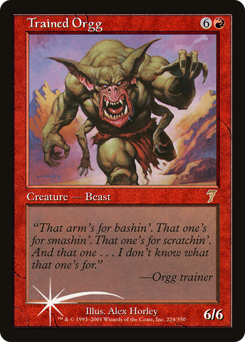 Trained Orgg [Seventh Edition]