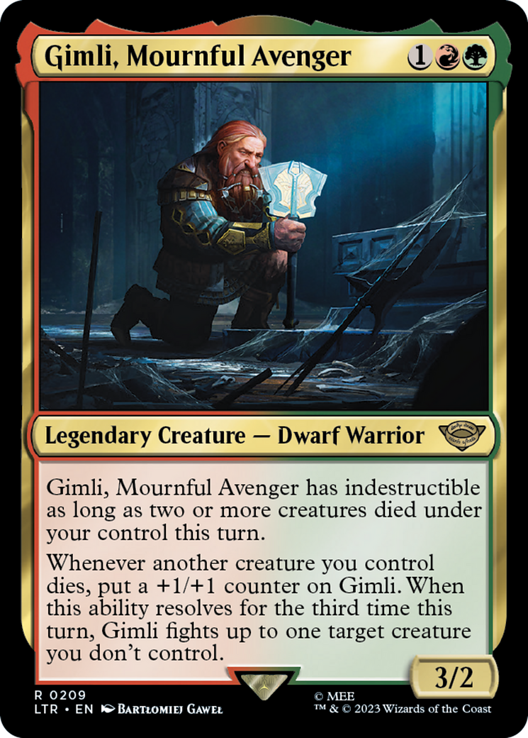 Gimli, Mournful Avenger [The Lord of the Rings: Tales of Middle-Earth]