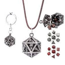 Hymgho: Grimskull's D20 Locket Gift Set, Ancient Silver