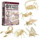Hands Craft: DIY 3D Wooden Puzzle Insects & Arachnids