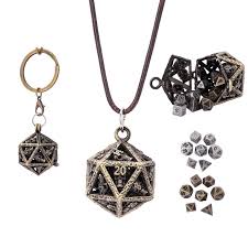 Hymgho: Grimskull's D20 Locket Gift Set, Ancient Gold