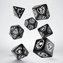 Dragons Modern Dice Set: Hematite