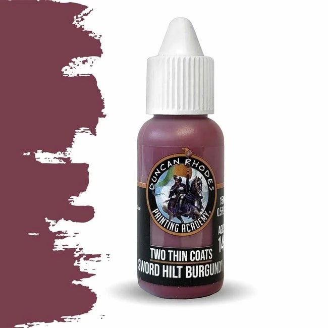 Duncan Rhodes: Two Thin Coats: Sword Hilt Burgundy