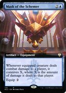 Mask of the Schemer (Extended Art) [Streets of New Capenna Commander]