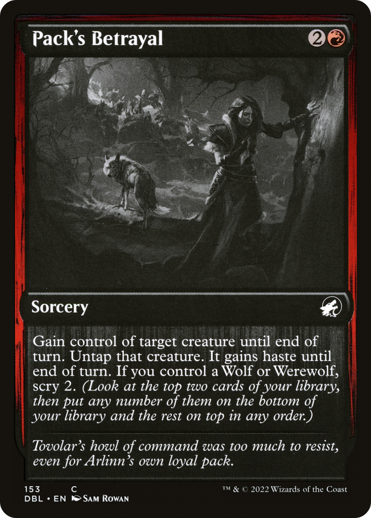 Pack's Betrayal [Innistrad: Double Feature]