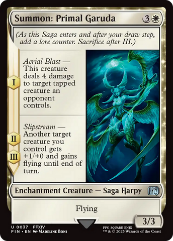Summon: Primal Garuda [FINAL FANTASY]