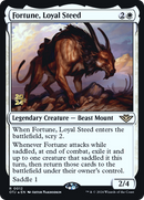 Fortune, Loyal Steed [Outlaws of Thunder Junction Prerelease Promos]
