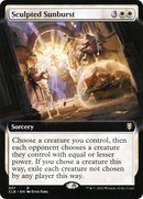 Sculpted Sunburst (Extended Art) [Commander Legends: Battle for Baldur's Gate]