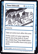 Time Sidewalk [Mystery Booster Playtest Cards]